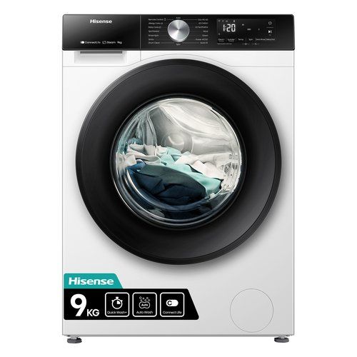 Hisense Lavatrice libera installazione WF3S9043BW3 Lavatrice Hisense WF3S9043BW3 White e Black 6901101830128