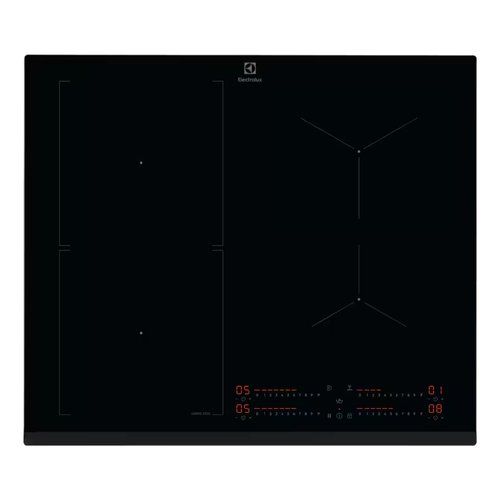 Electrolux EIS62453 Piano Cottura a Induzione 4 Fuochi 59 cm (Nero)
