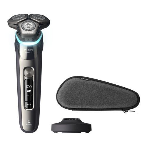 Philips Rasoio barba elettrico SkinIQ Rasoio barba Philips S9974 35 SERIE 9000 SkinIQ Crom...