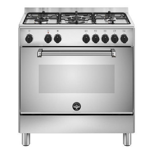La Germania Cucina Gas AMN855EXV24 Cucina Gas La Germania Americana AMN855EXV 24 Inox 8057971109081