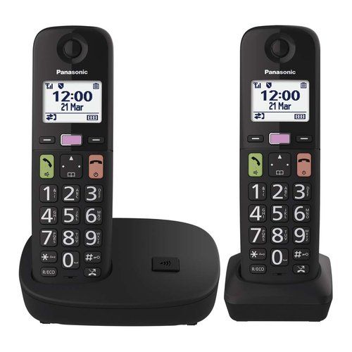 BRONDI Brondi Nice Bianco/Arancio Telefono Cordless Vivavoce Eco Dect Sveglia