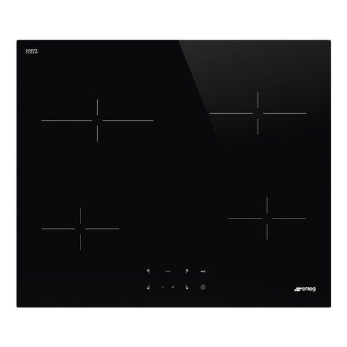 Smeg Piano cottura induzione SE264TD1 Piano cottura induzione Smeg SE264TD1 UNIVERSALE Black 8017709312039