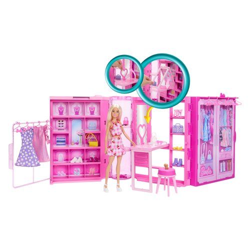 Armadio barbie mattel deals