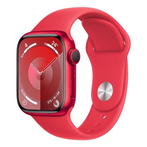 Apple Smartwatch AlluminioGPS Smartwatch Apple MRXG3QL A WATCH SERIES 9 Alluminio GPS Red...