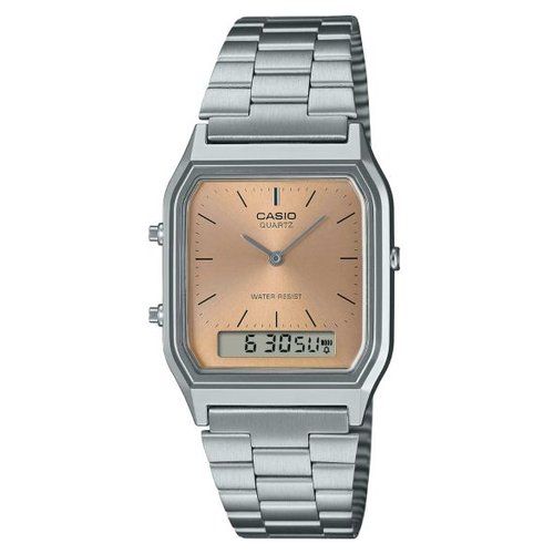Casio Orologio Al Quarzo Uomo Donna, Collezione CASIO, Design Vintage E Robusto, Impermeabile