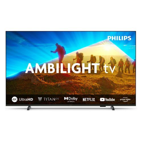 Philips Televisore SmartTVUHD Tv Philips 43PUS8009 12 AMBILIGHT Smart TV UHD Matt black be...