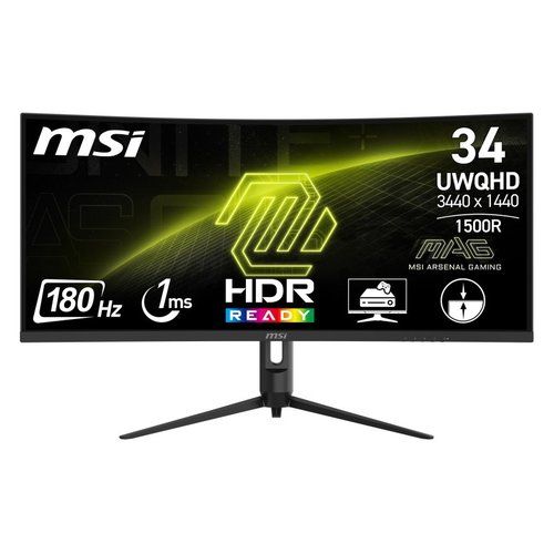 Msi Monitor 342CQRE2UWQHDCurved Monitor Msi 9S6 3DB64H 068 MAG SERIE MAG 342CQR E2 UWQHD C...