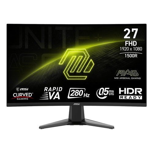 Msi Monitor 276CXFCurved Monitor Msi 9S6 3CE01M 014 MAG SERIE MAG 276CXF Curved Black 4711...