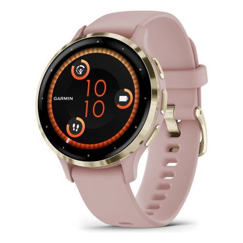 Garmin Smartwatch 3S Smartwatch Garmin 010 02785 03 VENU 3S Dust rose e Soft gold 0753759314804