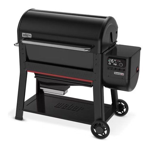 Weber Barbecue 600XL Barbecue Pellet Weber 1500131 SEARWOOD 600 XL Nero 0077924991561