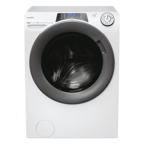 Candy RP 486BWMR9/1-S RapidÓ Pro Lavatrice Carica Frontale 8 KG 1400 Giri/min Classe A (Bianco - Grigio)