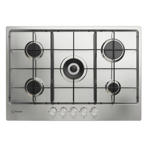 Indesit Piano cottura gas THP752WIXI1 Piano cottura gas Indesit 869991698810 THP 752 W IX I 1 Inox 8050147698815