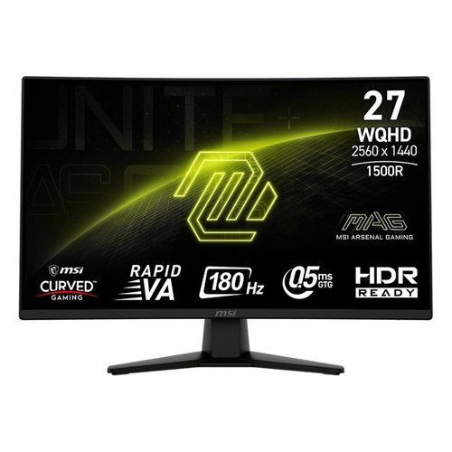MSI Mag 274CQF Monitor PC 27" Quad HD VA 180 Hz (Nero)