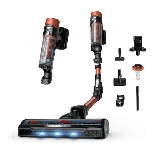 SCOPA ELETTRICA ROWENTA X-FORCE FLEX 10.80 RH7A73, Autonomia fino a 60 min, Contenitore polvere 0,44 l, Copper orang