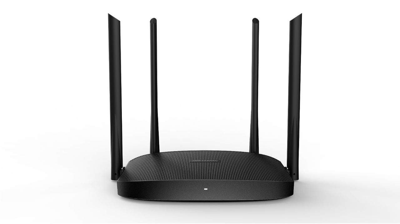 HIKVISION ROUTER WIFI 5  5GHZ 867MBPS + 2.4GHZ 300 MBPS 3XGIBABIT LAN PORT 1XGIBAGIT WAN PORT 4X5 DB