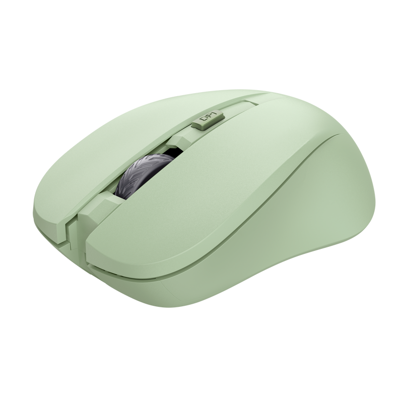 Trust Verde Mydo Silent Wireless Mouse Wireless 1800 Dpi - Immagine 2