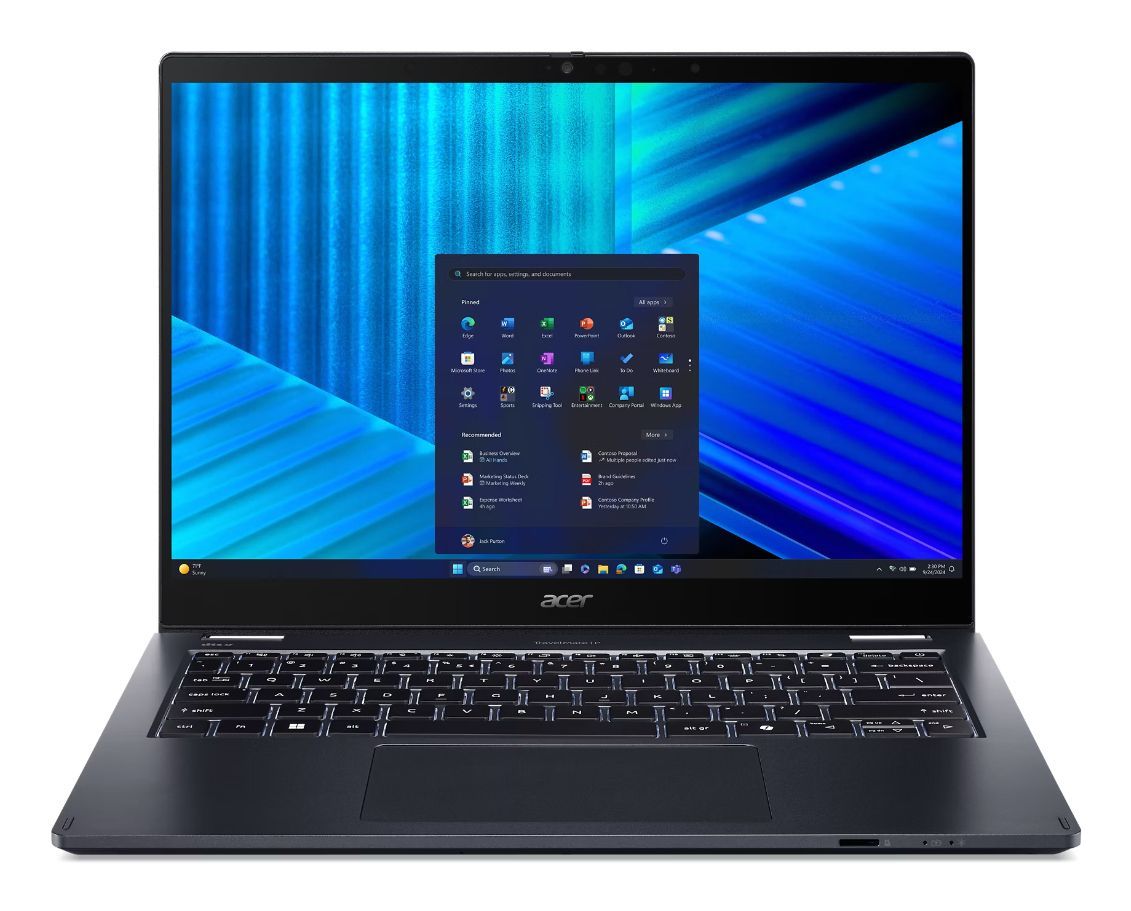 Notebook 14 U7 225u 16gb 1tbssd W11p Travelmate P4 Spin