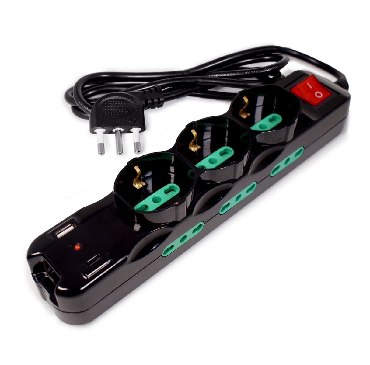 Tecnoware Fmp9iigusb Multipresa Con Interruttore