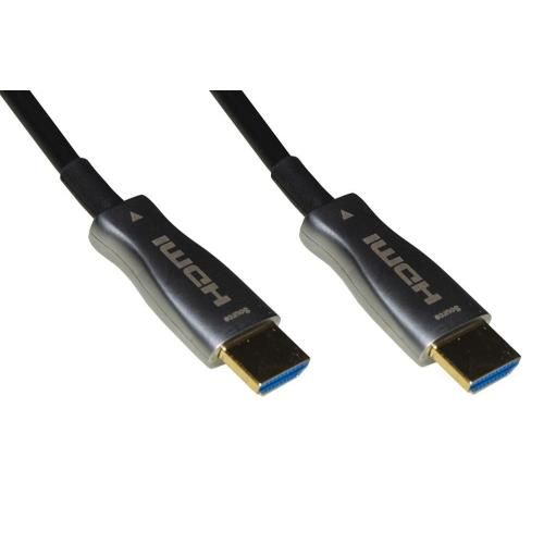 CAVO LINK HDMI 2.0 TO HDMI, M/M, 20MT, AOC FIBRA OTTICA IBRIDO, HDCP, ARC, EDID