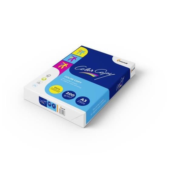 Color Copy Bianco Lotto Di 250 Fogli A Colori A3 - 200 G/M², - Immagine 4
