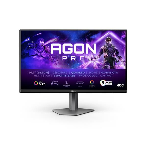 Aoc 26,7 MONITOR QD-OLED 2K REG ALT 4038986182478