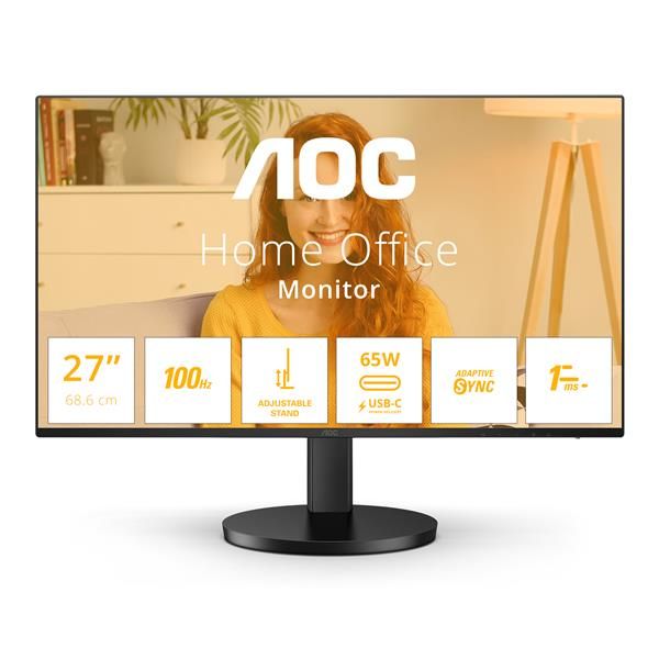 Aoc Q27B3CF2 Monitor PC 27" Quad HD IPS 100 Hz (Nero)