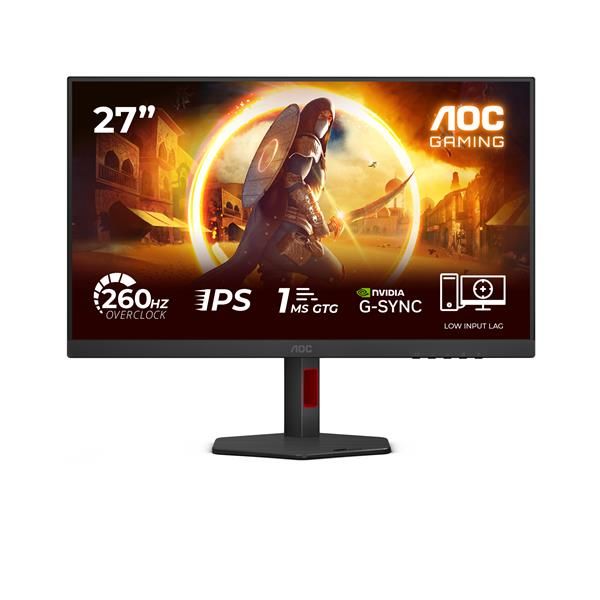 Aoc 27G4ZR Monitor PC 27" IPS 240 Hz (Nero - Rosso)