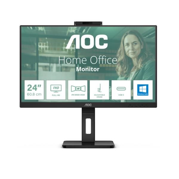 Aoc 24P3CW Monitor PC 23,8" Full HD IPS 100 Hz (Nero)