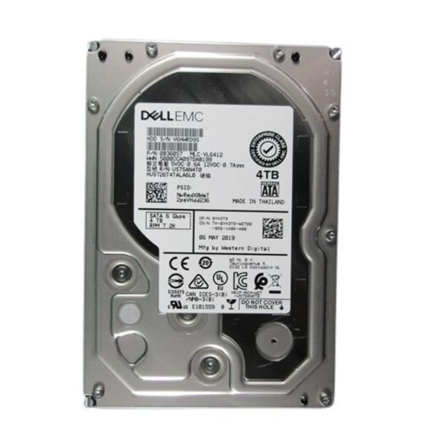 Dell Technologies 4TB HARD DRIVE SATA 6GBPS 7.2K RPM 5397184994207