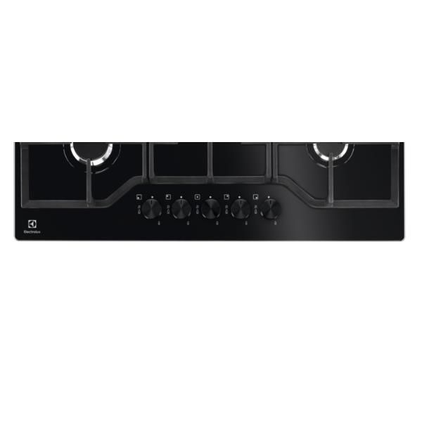 Electrolux PIANO GAS EGG7536K 75CM 5F NERO 7332543782901