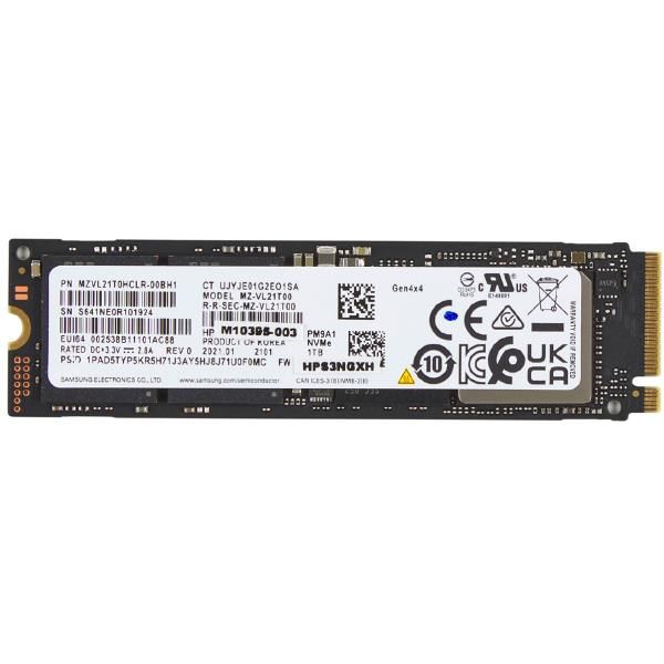 Hewlett Packard Enterprise 1TB PCIE 4X4 NVME M.2 SSD NB G10 0197192782057