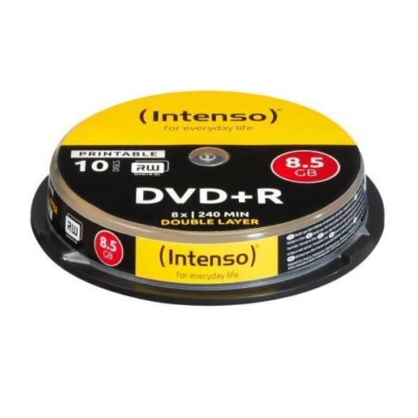 DVD+R 8.5GB 8X SPINDLE 10PZ.PRINTAB