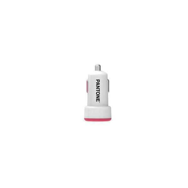 PANTONE CAR CHARGER 10W PINK