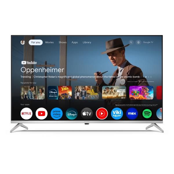 Sharp 50 UHD 4K QLED FRAMELESS GOOGLE TV 5905683270847