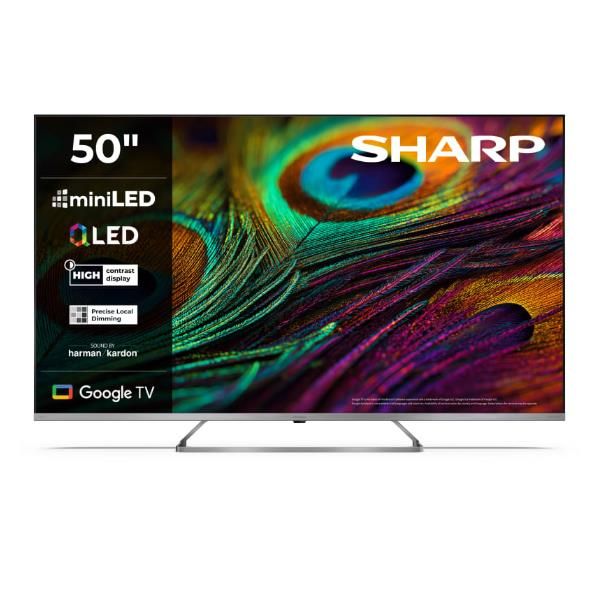 Sharp 50 UHD 4K QLED MINILED GOOGLE TV 5905683276092