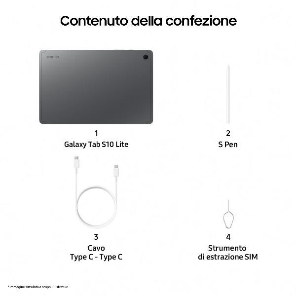 Samsung GALAXY TAB S10 LITE WIFI 128GB EE 8806097906483