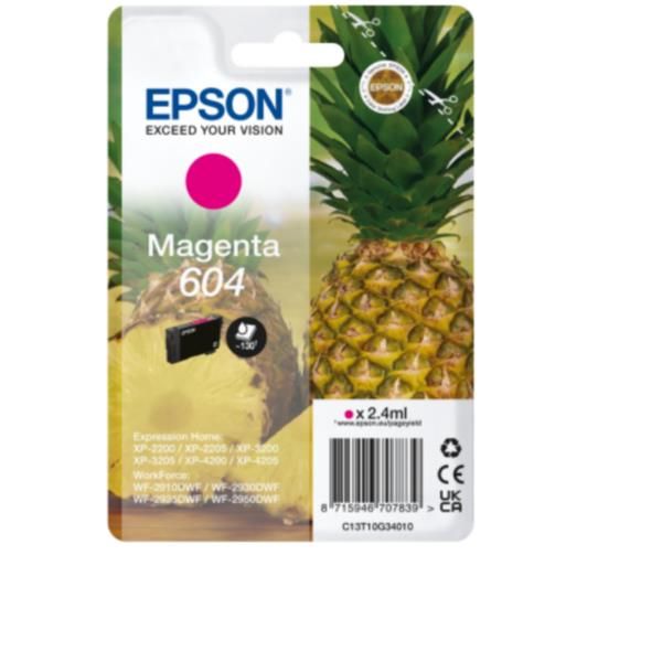604 cartuccia d'inchiostro 1 pz compatibile resa standard magenta - Immagine 10