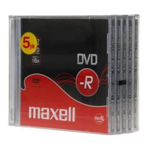 DVD-R 4.7GB 16X JEWEL C. CF.5 F