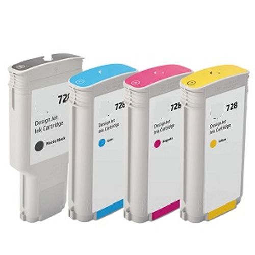 130ml Yellow compa Hp Designjet T730 ,T830 #728YCartucce PlotterHewlett Packard Enterprise