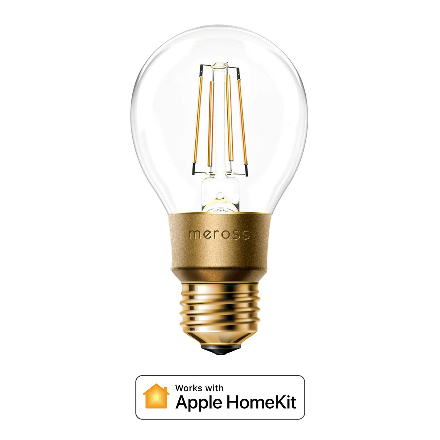 12216181 Meross Lampadina Smart Wi-Fi filamento caldo dimm Apple HomeKit
