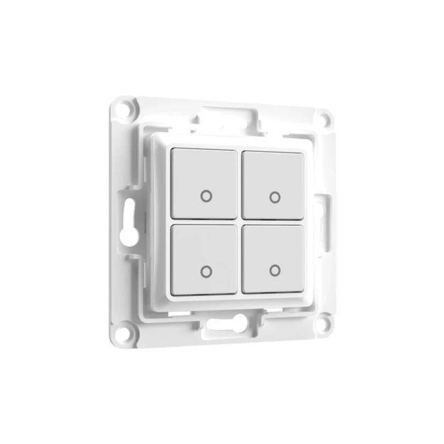 12216181 Shelly Wall switch 4 - Interruttore da parete 4 tasti bianco