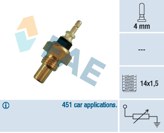 32220 FAE Sensore, Temperatura refrigerante | Inserisca subito un