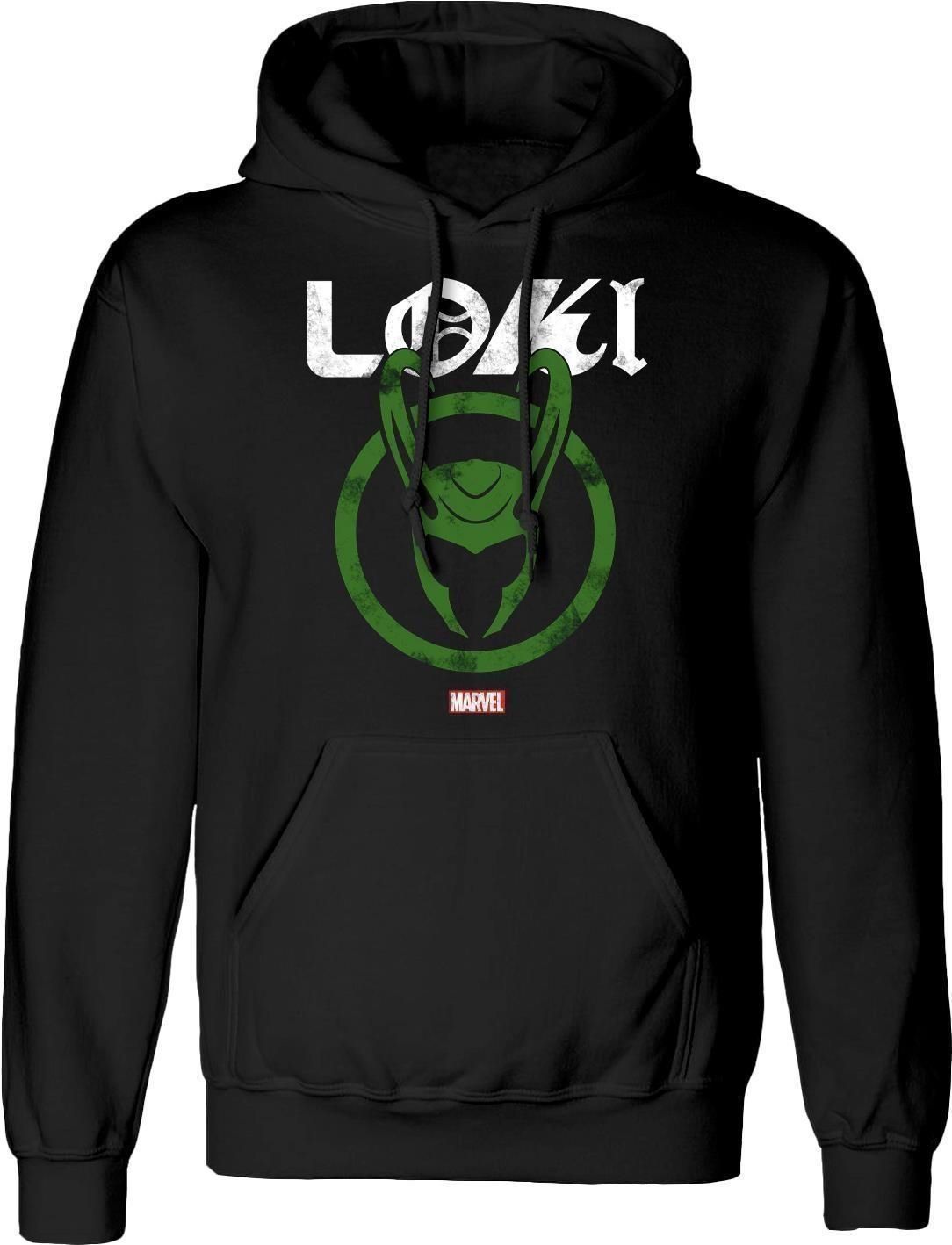 Abbigliamento Marvel: Loki Season 2 - Distressed Logo Felpa Tg. L NUOVO SIGILLATO EDIZIONE DEL SUBITO DISPONIBILE unisex con cappuccio