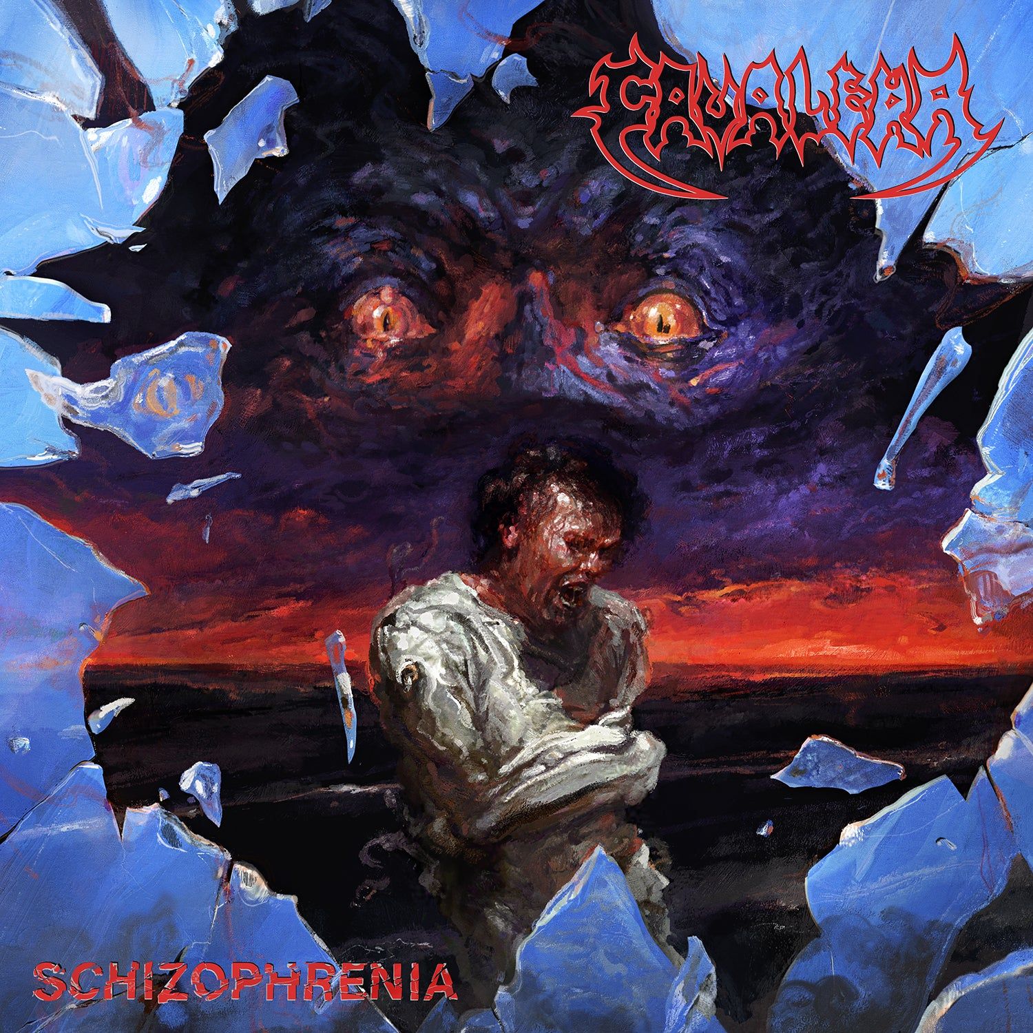 Vinile Cavalera Conspiracy - Schizophrenia Transparent Curacao Vinyl NUOVO SIGILLATO EDIZIONE DEL SUBITO DISPONIBILE