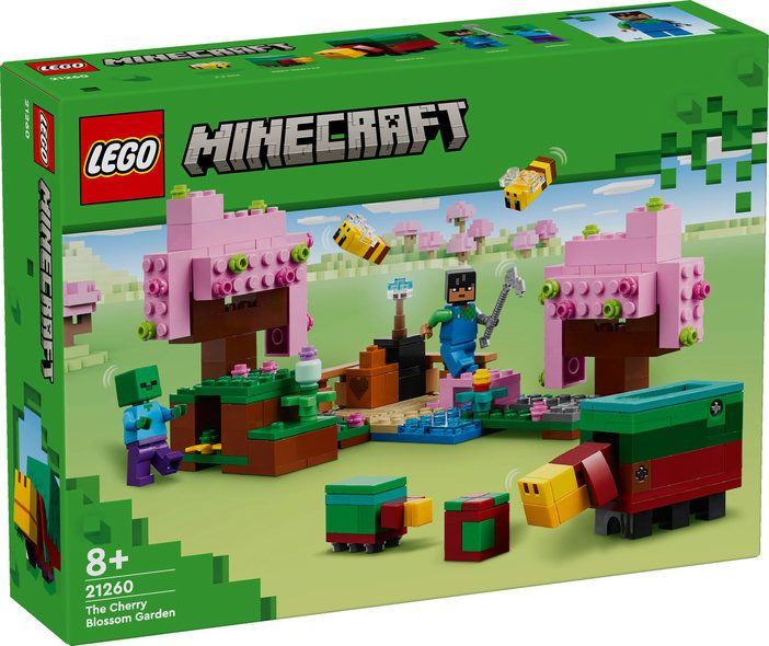 Merchandising : 21260 - Minecraft - Il Giardino Del Ciliegio In Fiore NUOVO SIGILLATO EDIZIONE DEL SUBITO DISPONIBILE