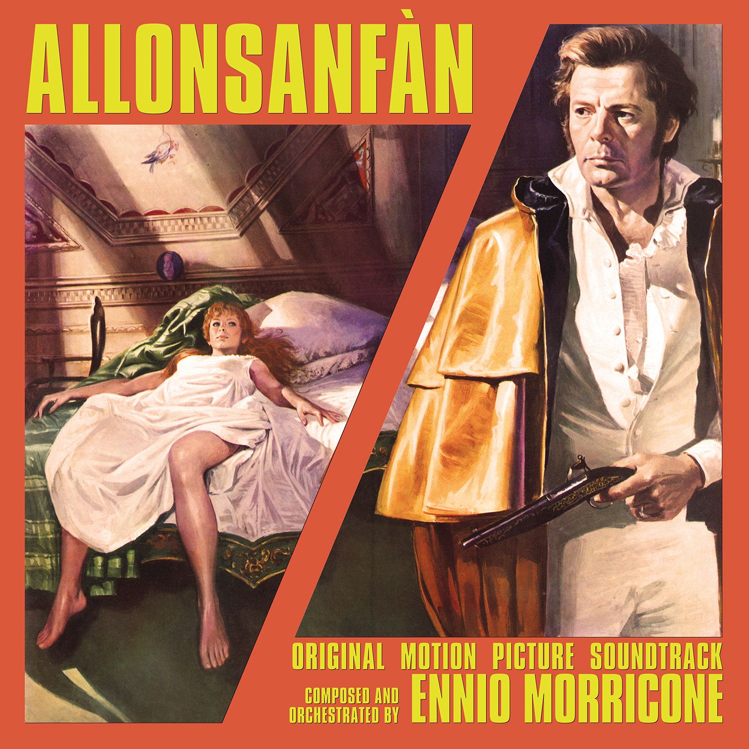 Vinile Ennio Morricone - Allonsanfan O.S.T. Clear Vinyl Rsd 2024 NUOVO SIGILLATO EDIZIONE DEL SUBITO DISPONIBILE rosso