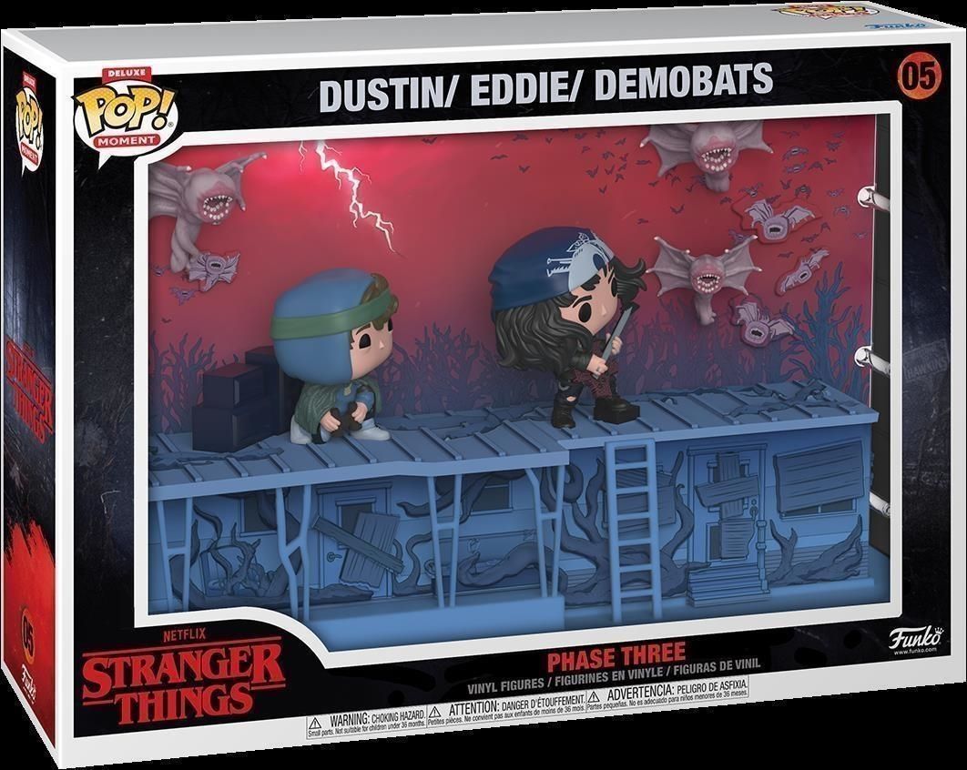 Merchandising Stranger Things:  Pop Moment Deluxe - - Phase Three Vinyl Figure 05 NUOVO SIGILLATO EDIZIONE DEL SUBITO DISPONIBILE