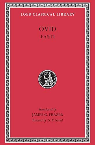 LIbri Ovid - Fasti: Bks. I-Vi NUOVO SIGILLATO EDIZIONE DEL SUBITO DISPONIBILE