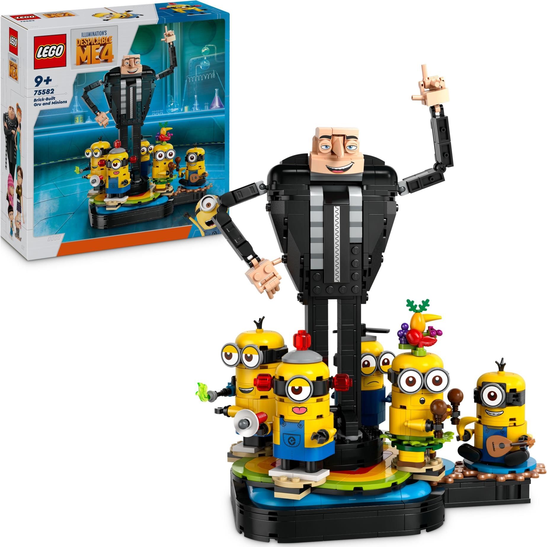 Merchandising Cattivissimo Me 4:  75582 - Gru E Minions In Mattoncini NUOVO SIGILLATO EDIZIONE DEL SUBITO DISPONIBILE