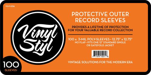 Audio & Hi-Fi  - Protective Outer Album Record Sleeves 100 Pz Buste Protettive 33 Giri NUOVO SIGILLATO EDIZIONE DEL SUBITO DISPONIBILE